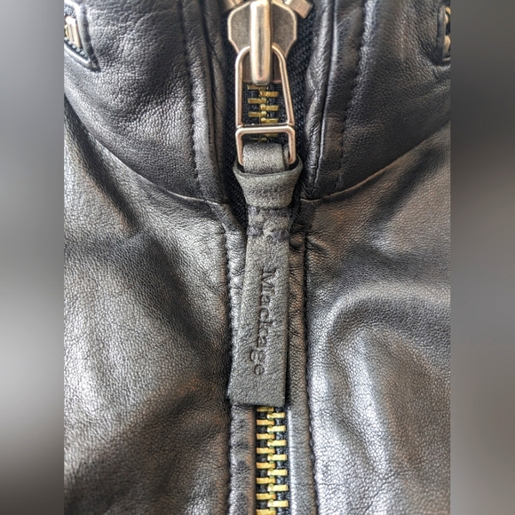 MACKAGE Lambs Leather Jacket - Picture 4 of 10